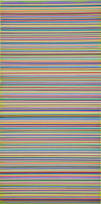 Limone 2026, 60x30, Acryl-Acrylstifte-Spray auf Leinwand, € 590 SOLD
